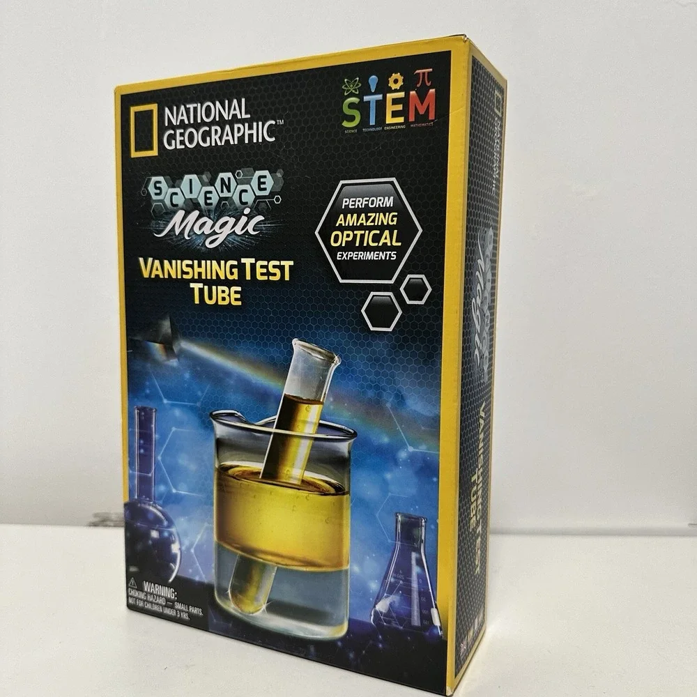 National Geographic Vanishing Test Tube Science‎ Magic STEM Learning Open Box
